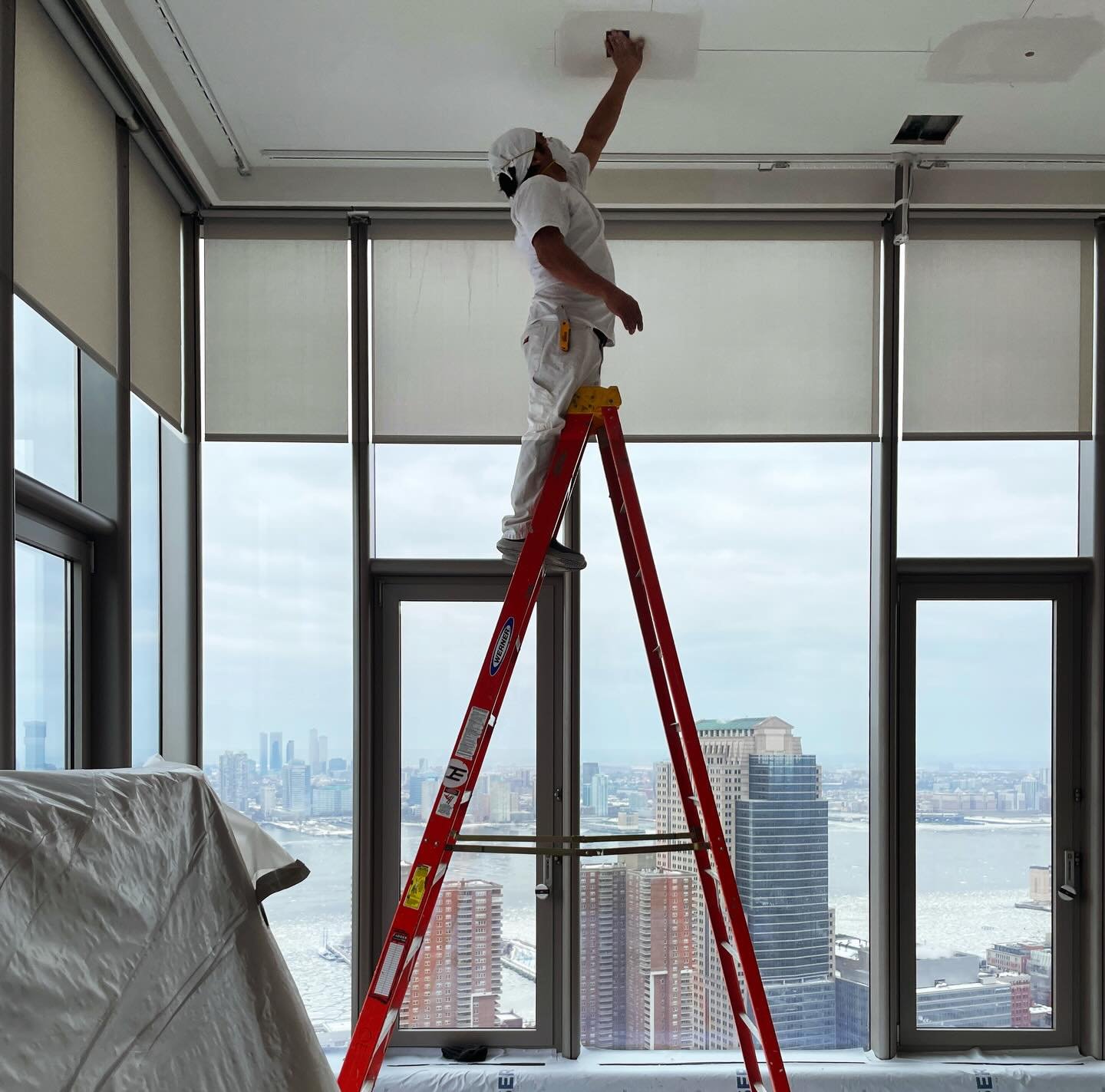 Finishing up Phase 2 at the Tribeca Sky Loft. Two weeks to go&hellip;
#tribecaloft #56leonard #reidarchitecture #customresidential