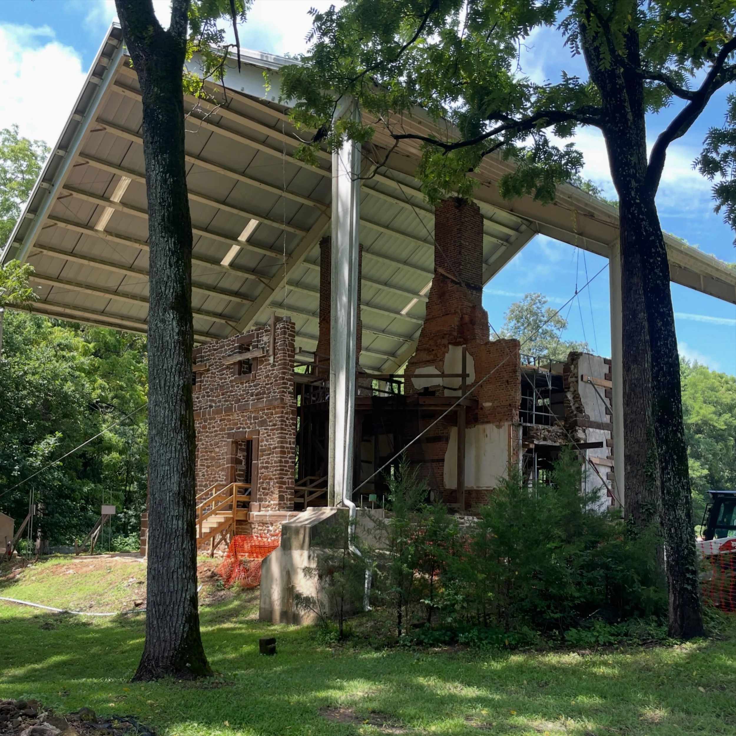 A brief visit to the Menokin Foundation for a site tour and discussions on site planning. #menokin #northernneckva