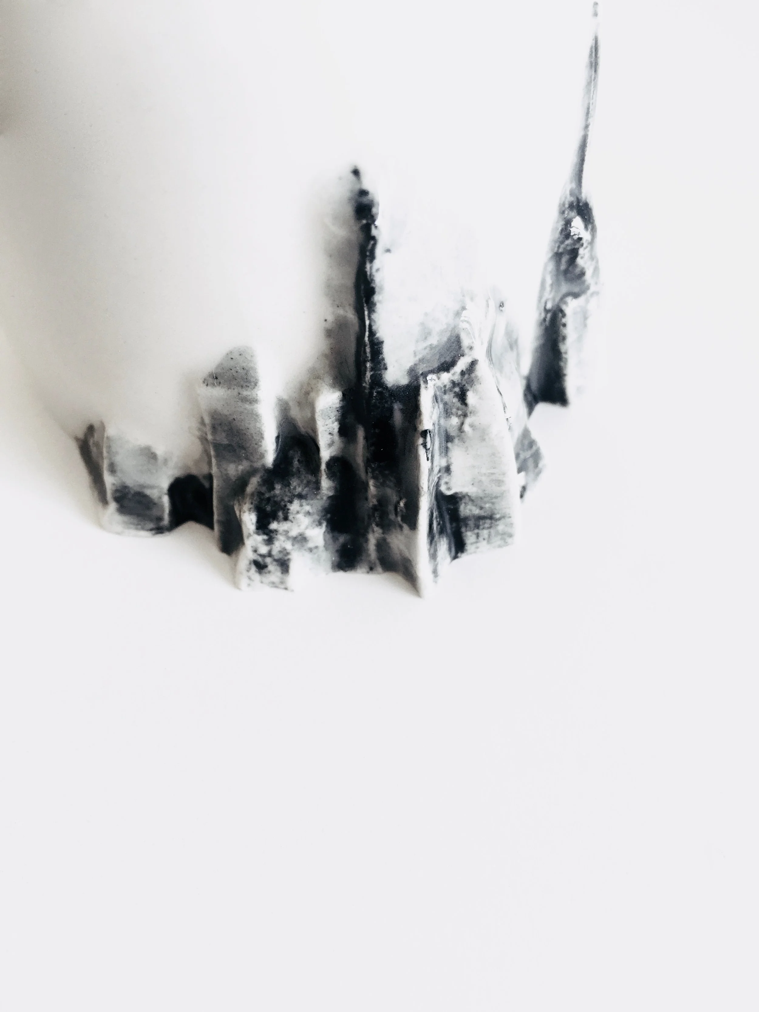 model for a mountain