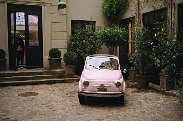 Merci for this f&eacute;ri&eacute; Monday. Merci, 3&egrave;me.
.
.
#35mmparis #paris #france #parisjetaime #paris3 #parismaville #parismonamour #parislove #parislife #seemyparis #theparisguru #merci #merciparis #monday #pinkcar #35mm #35mmphotography