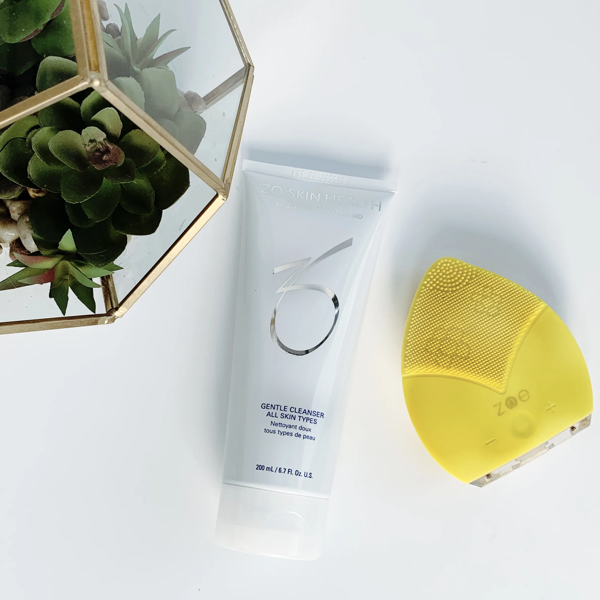 ZOE (use code BTYNRSZOE for 10% off your order). ZO Skin Health Gentle Cleanser