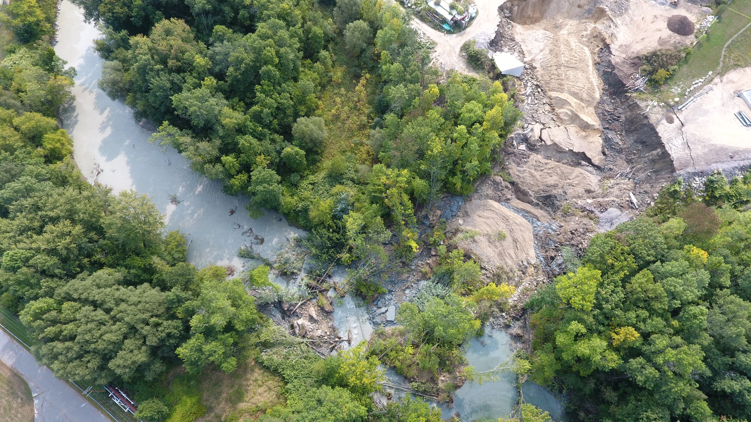 Landslides of the Presumpscot River