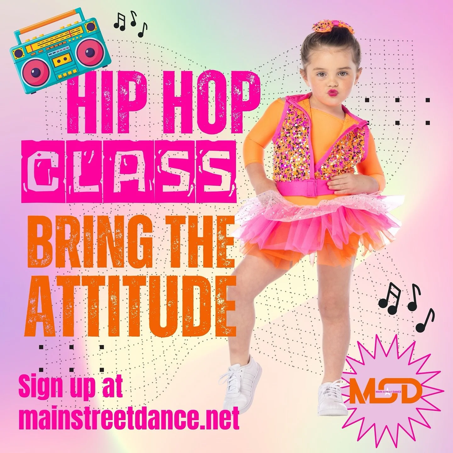 When that “Hip Hop Hooray” energy hits! π₯ Our most popular class by far, and we know you’ve got the moves (and the attitude) ready to go!π Don’t miss out on the fun—sign up to get down!π€©ππΌ
www.mainstreetdance.net β‘