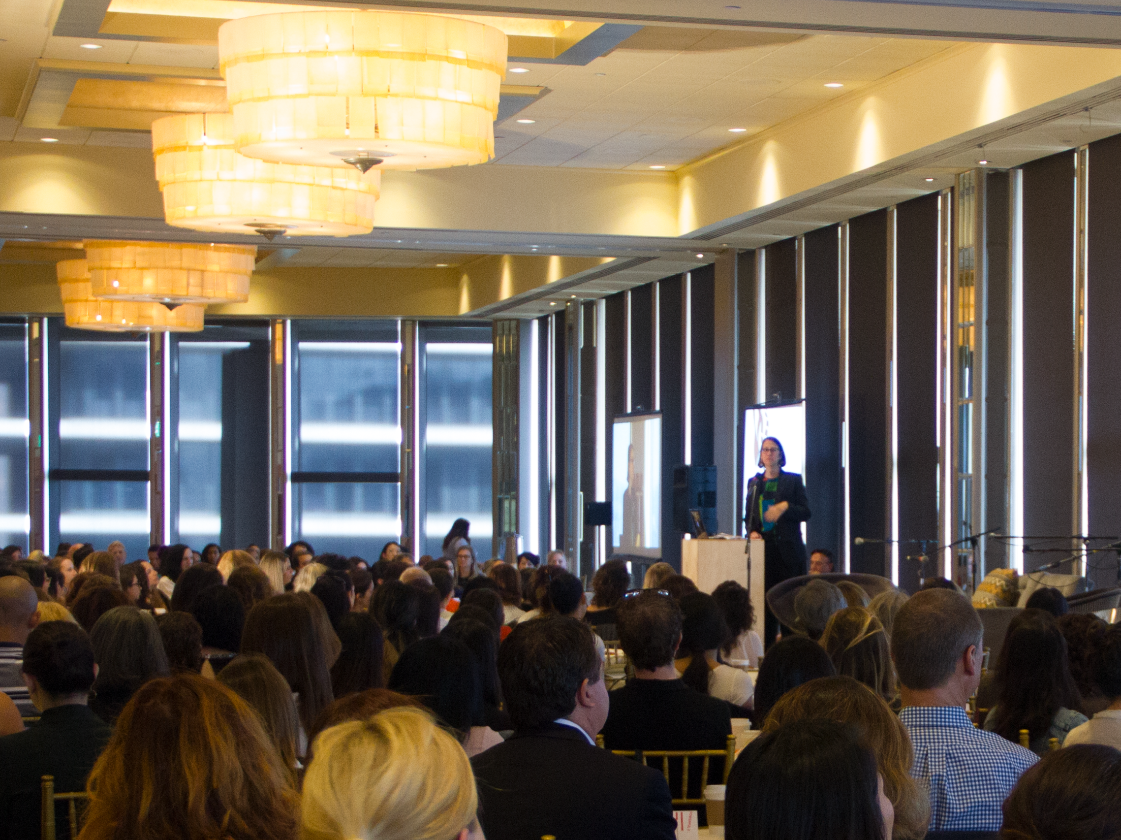 Laura Friedman discussing Inequity and bias. Photography by: Summer Stuckey