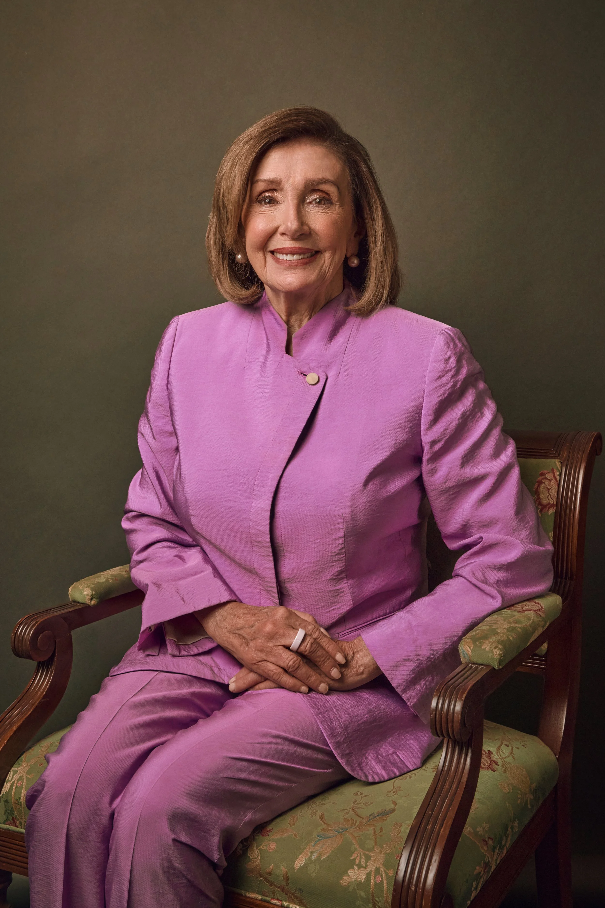 Speaker Emerita Nancy Pelosi for The Advocate Magazine