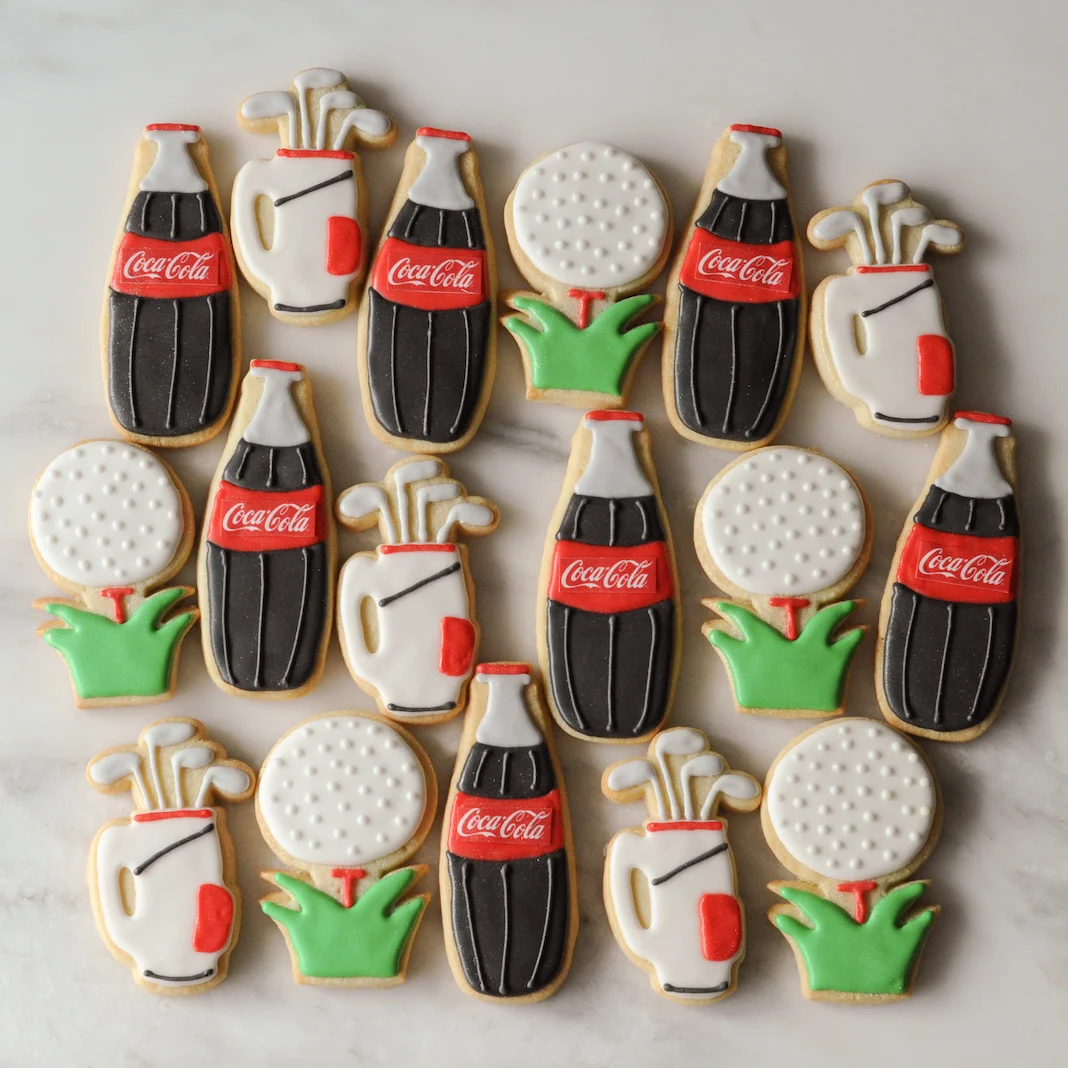 Coca Cola Golf Cookies.jpg