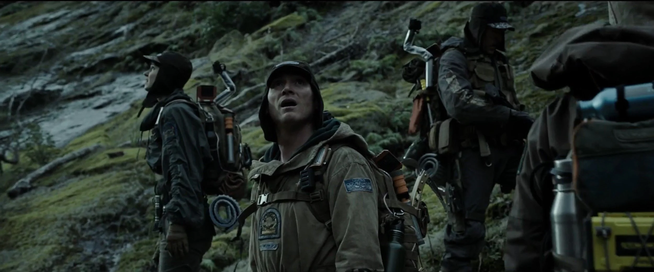 Katherine Waterston and Billy Crudup in Alien: Covenant
