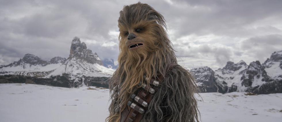 Joonas Suotamo as Chewbacca in Solo: A Star Wars Story