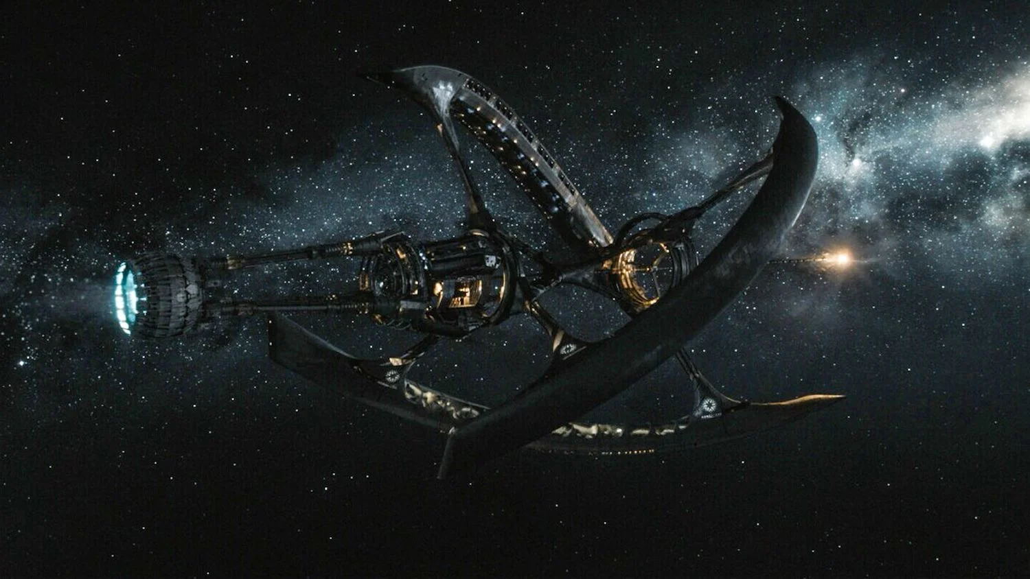 The starship Avalon from Passengers