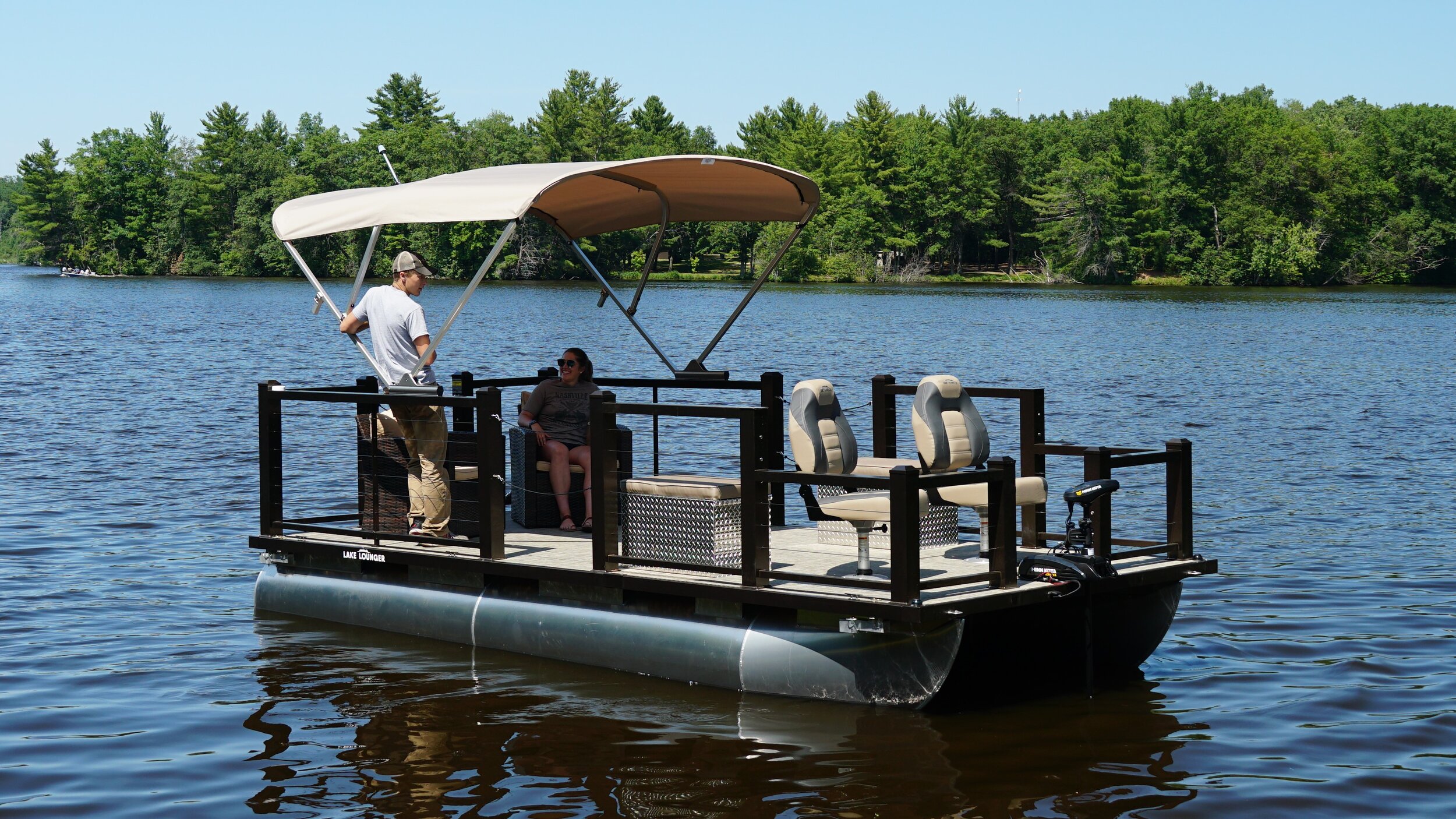 18ft Fishing Pontoon