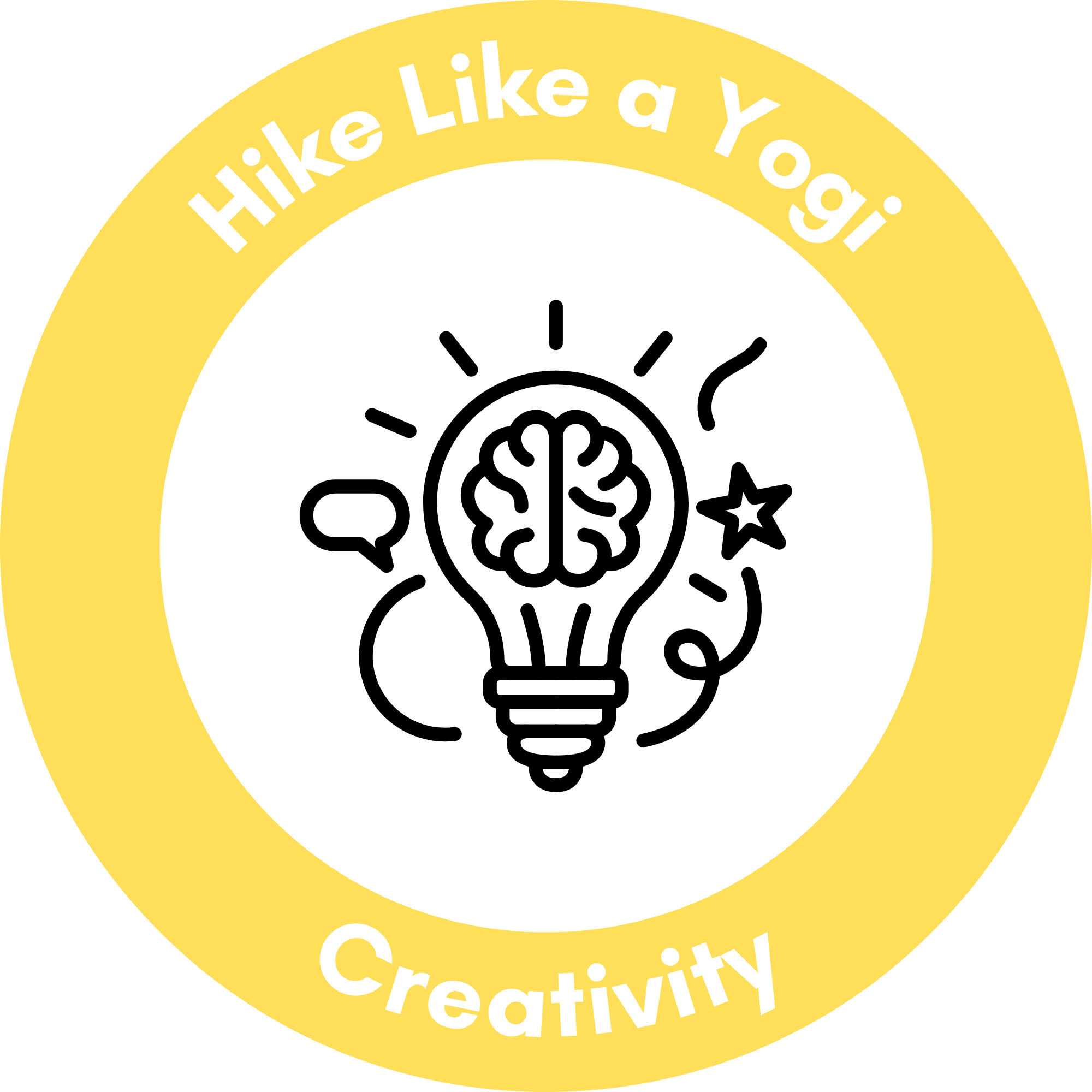Hike Like a Yogi Creativity Badge