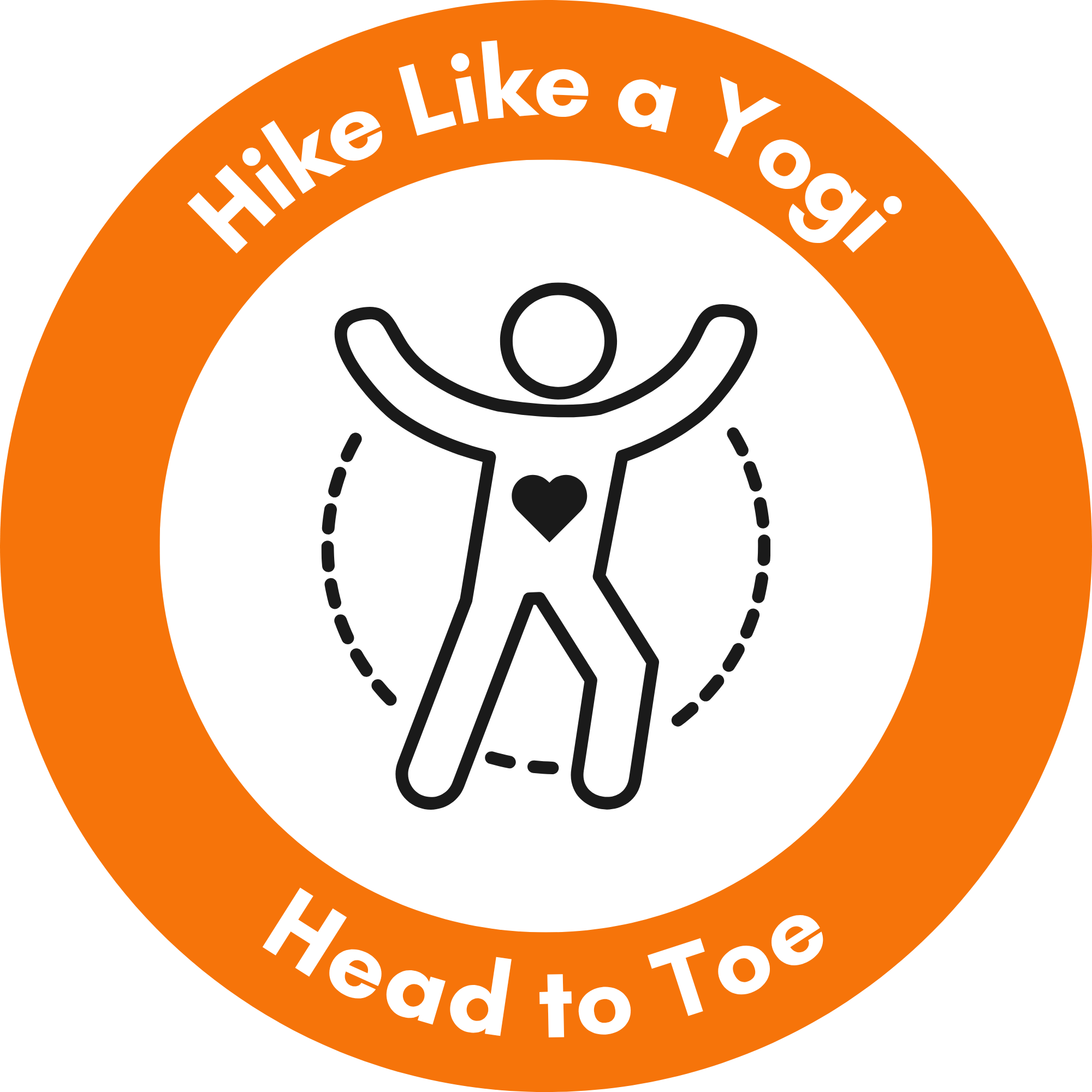 Hike Like a Yogi Head to Toe Badge