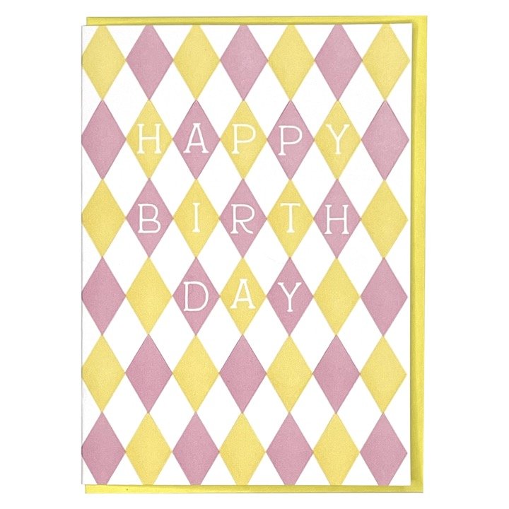 Harlequin Bday Pink:yellow.jpg