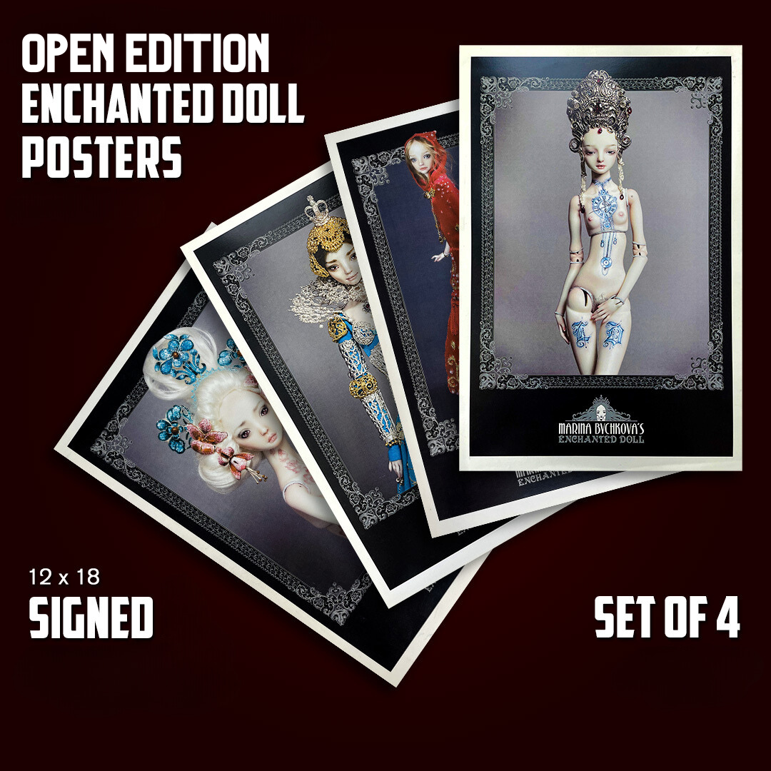 Enchanted Doll Posters Set of 4 Open Edition.png