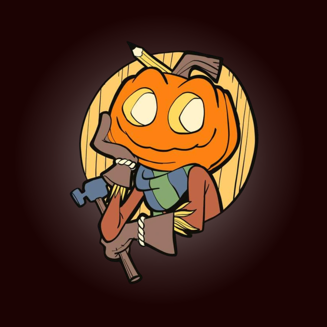 Jasper J. Pumpkinhead Pin