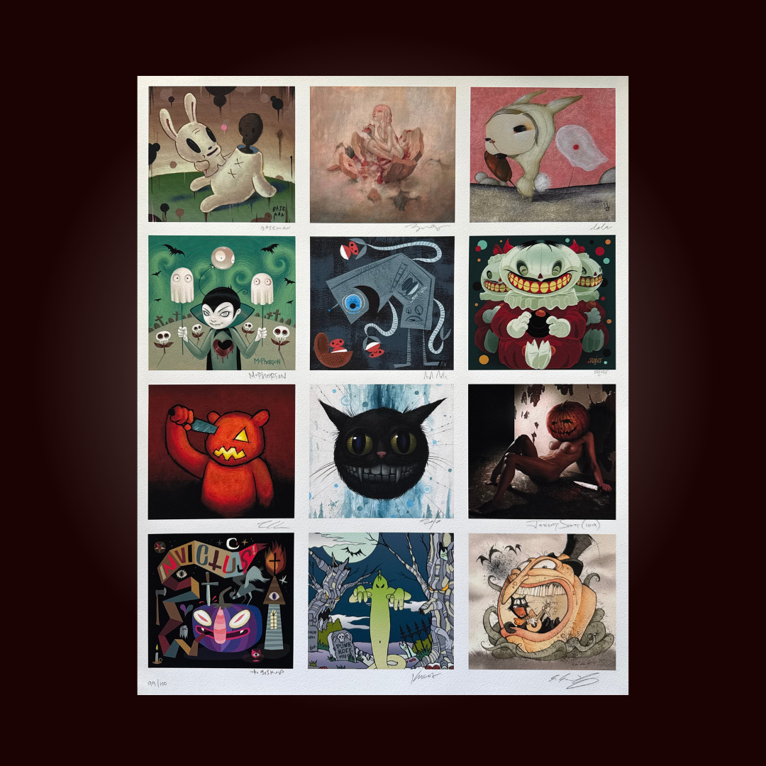 "2007 Xin1" "2009 Xin1" Limited Edition Giclée Print - Baby Tattooville 2007