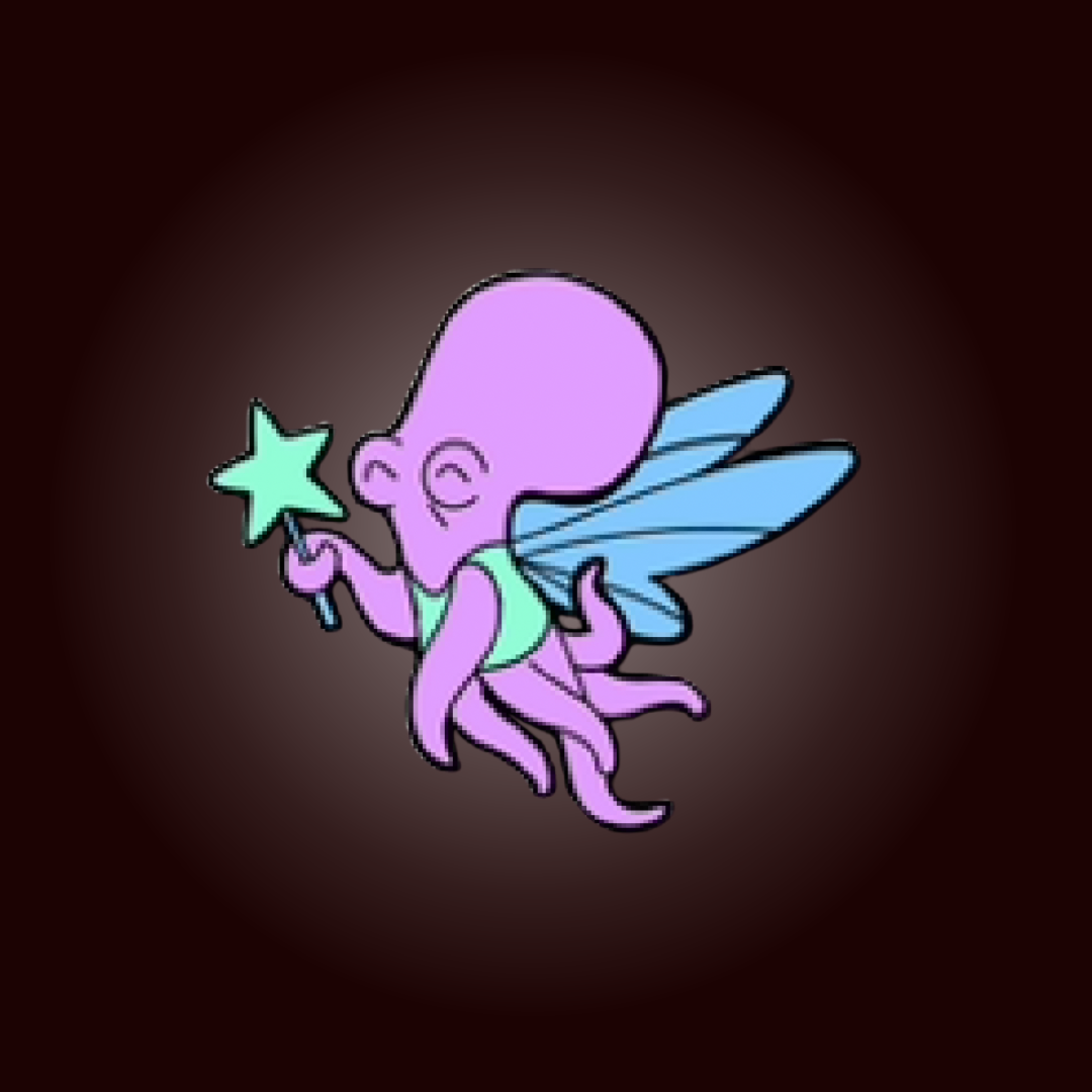 Otto Tinkerbell Glow-in-the-Dark Pin - Brian Kesinger
