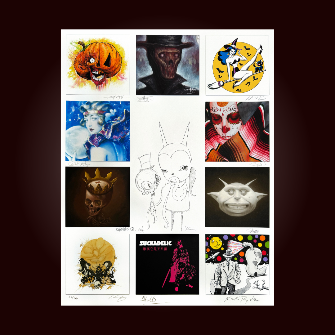 "2013 Xin1" Limited Edition Giclée Print -  Baby Tattoville 2013