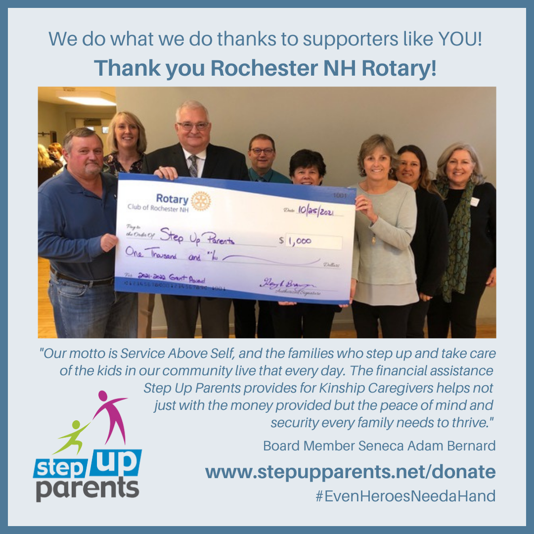 Thank you Rochester NH Rotary!