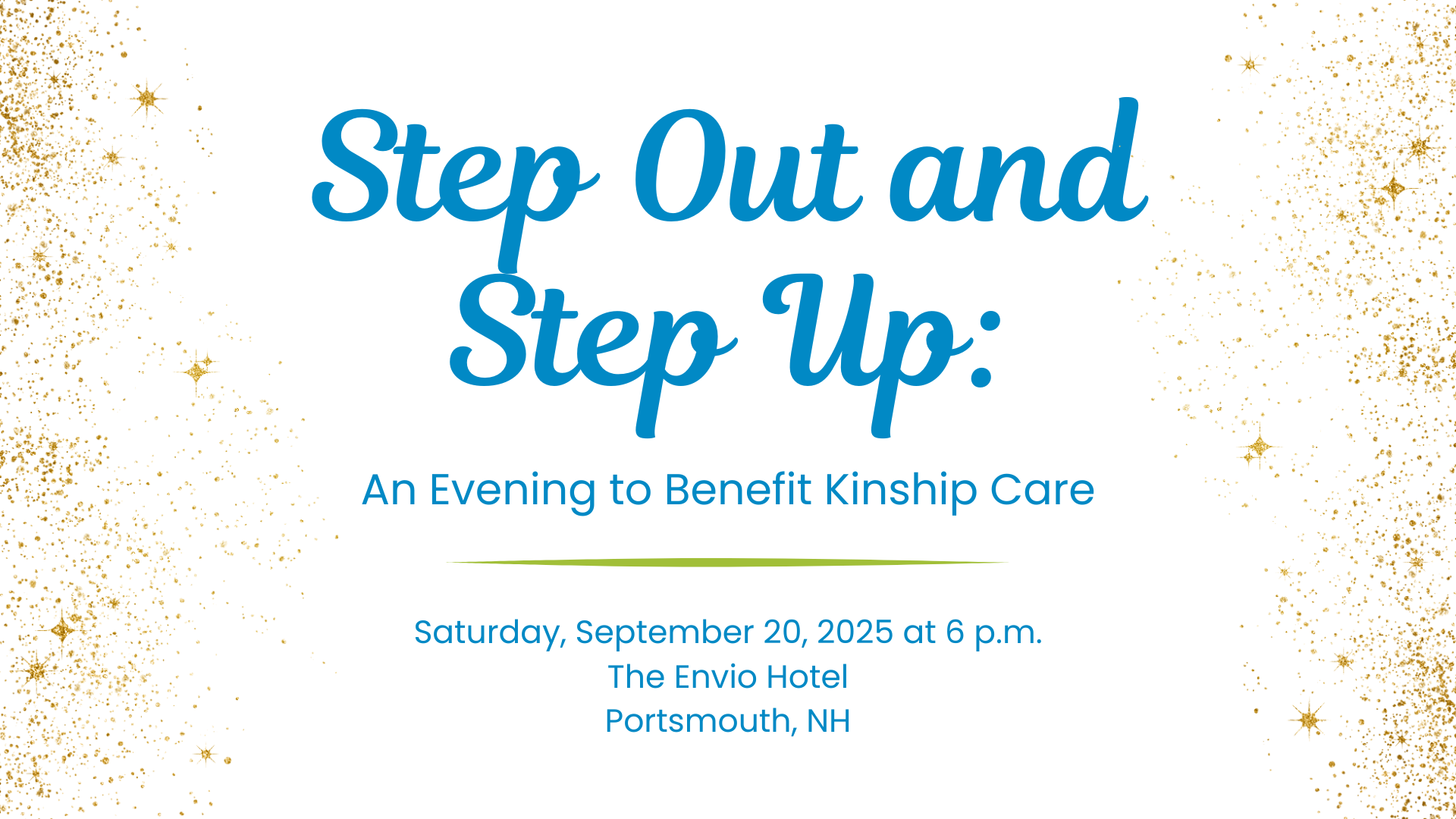 Step Out and Step Up: An Evening to Benefit Kinship Care