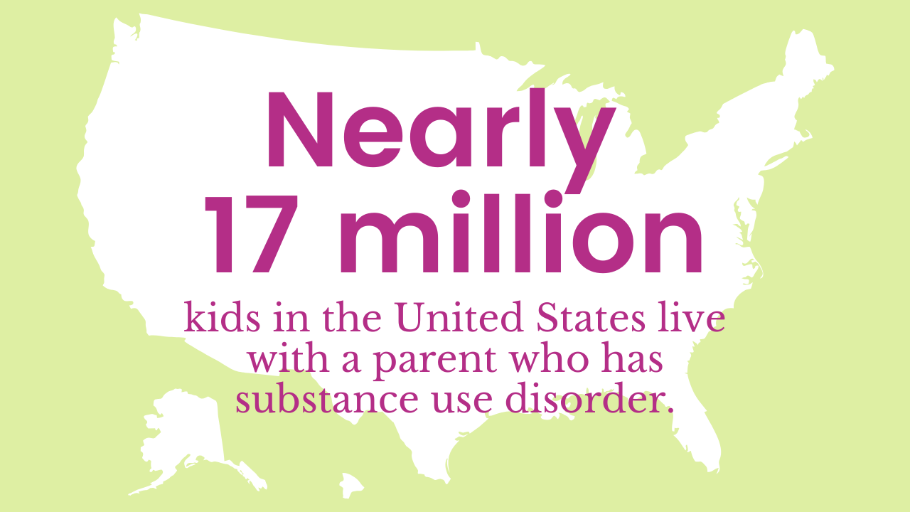 Nearly 17 Million Children in the U.S. Live with a Parent Who Has a Substance Use Disorder​