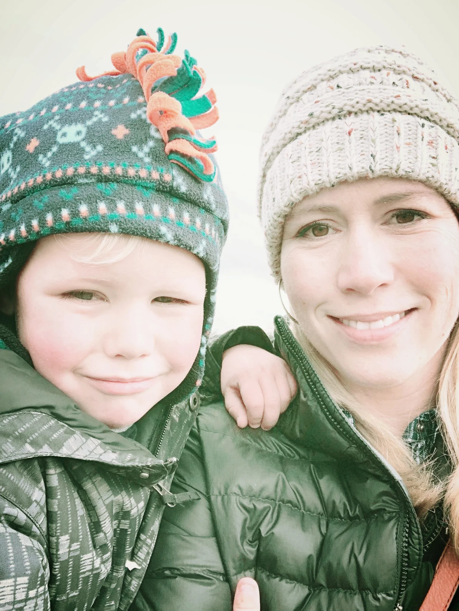 Being a mom is the best. Taking care of myself makes me a better mom too!
