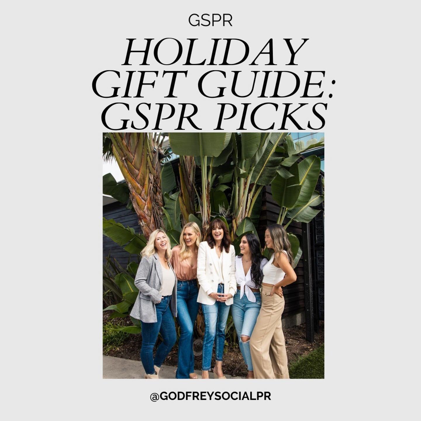 Our team gift guide is out! 

Get inspired for those final presents.

#Repost @godfreysocialpr
・・・
Part 2: GSPR Holiday Gift Guide Recs! 🛍

Swipe through to see our picks.

Full list on our blog, link in bio!

#publicrelations #giftguide #giftideas 