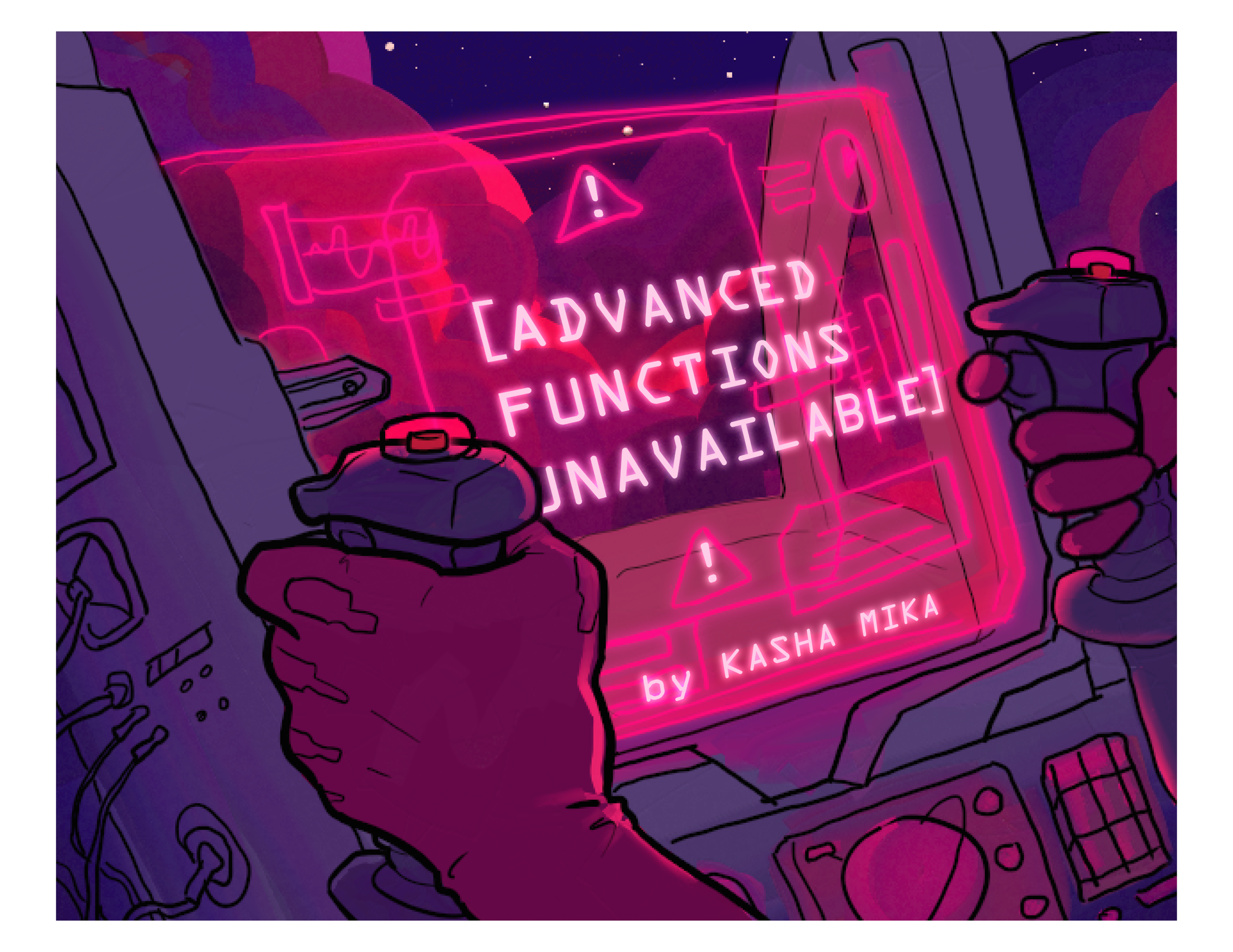 advanced functions unavailable title card zine print ver.png