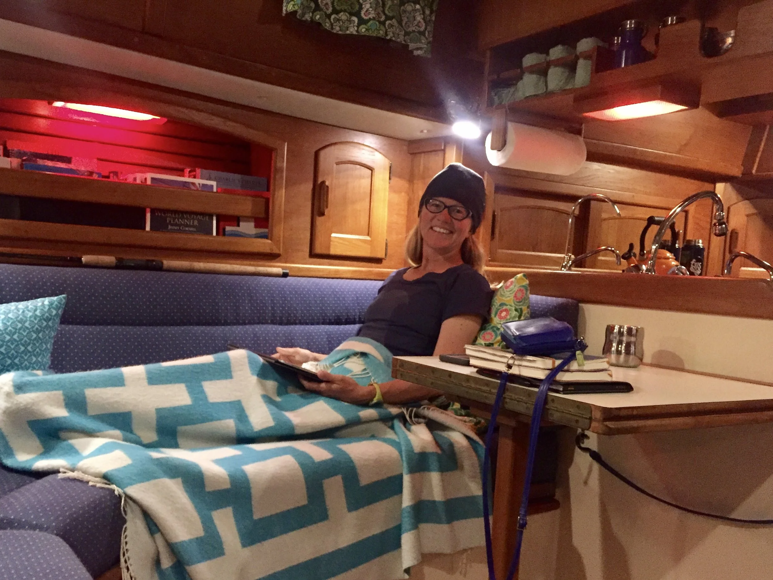 A little well-earned R&R