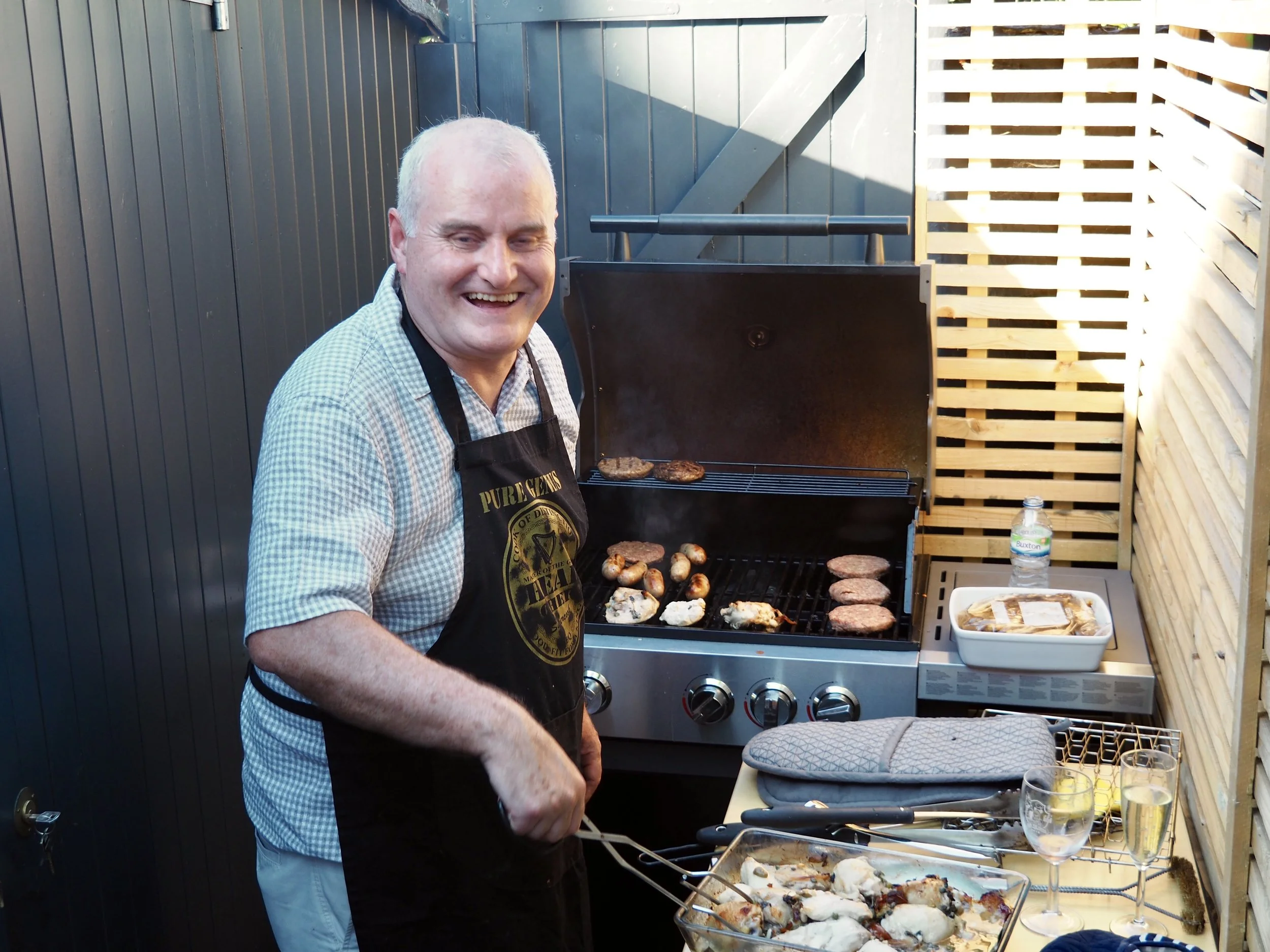 Grillmaster extraordinaire, cousin Paul (another one)