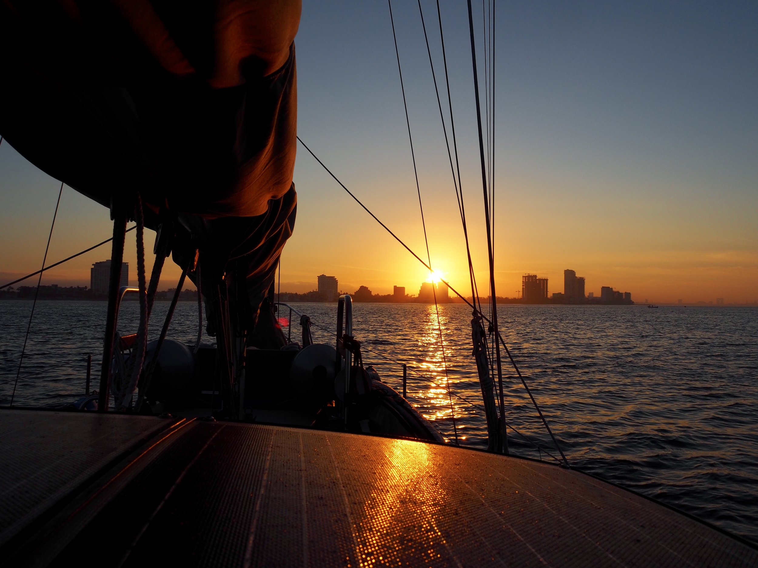 Sunrise over Mazatlán