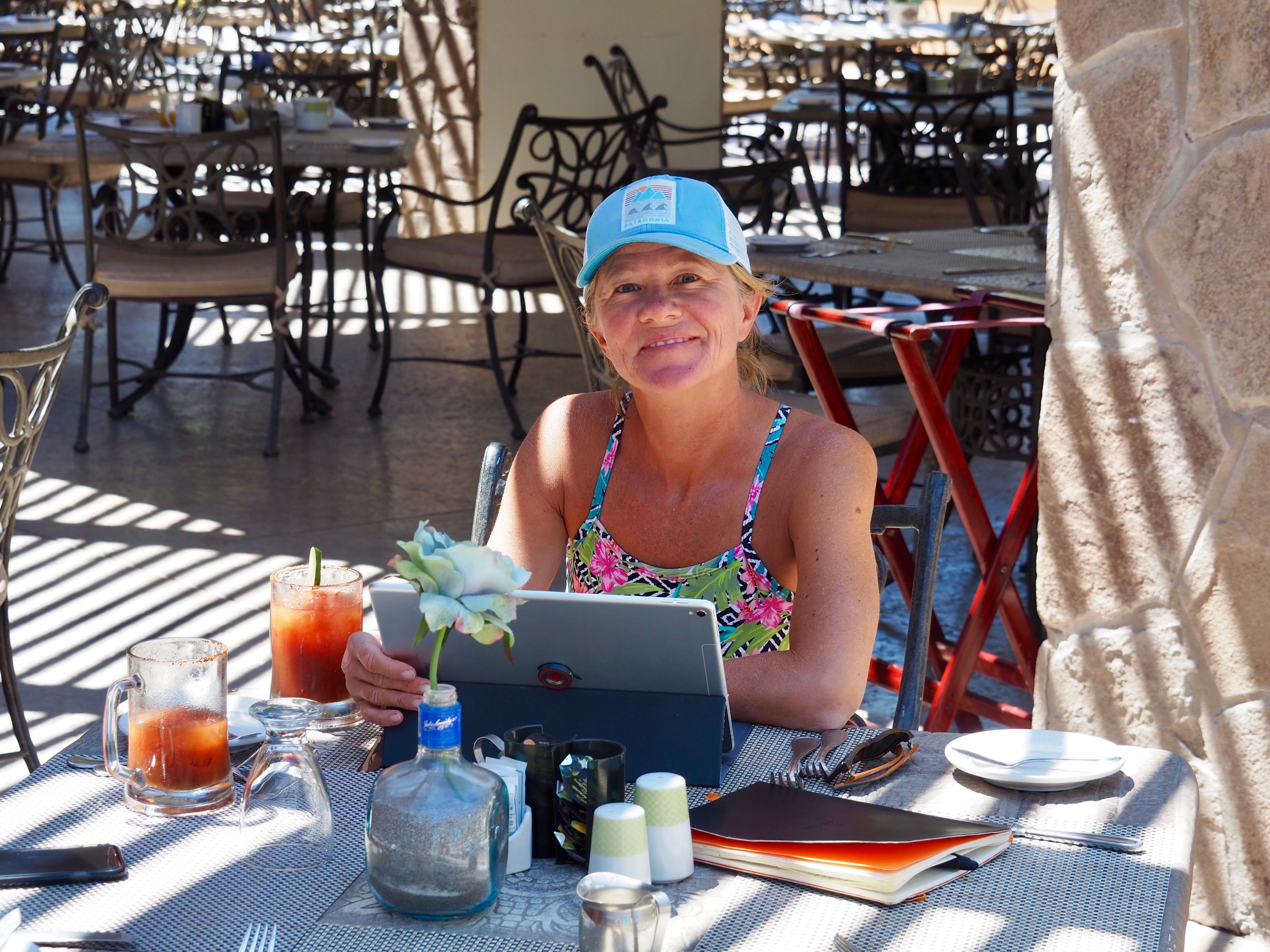 WiFi for the price of a couple Bloody Mary’s. Worth every penny!
