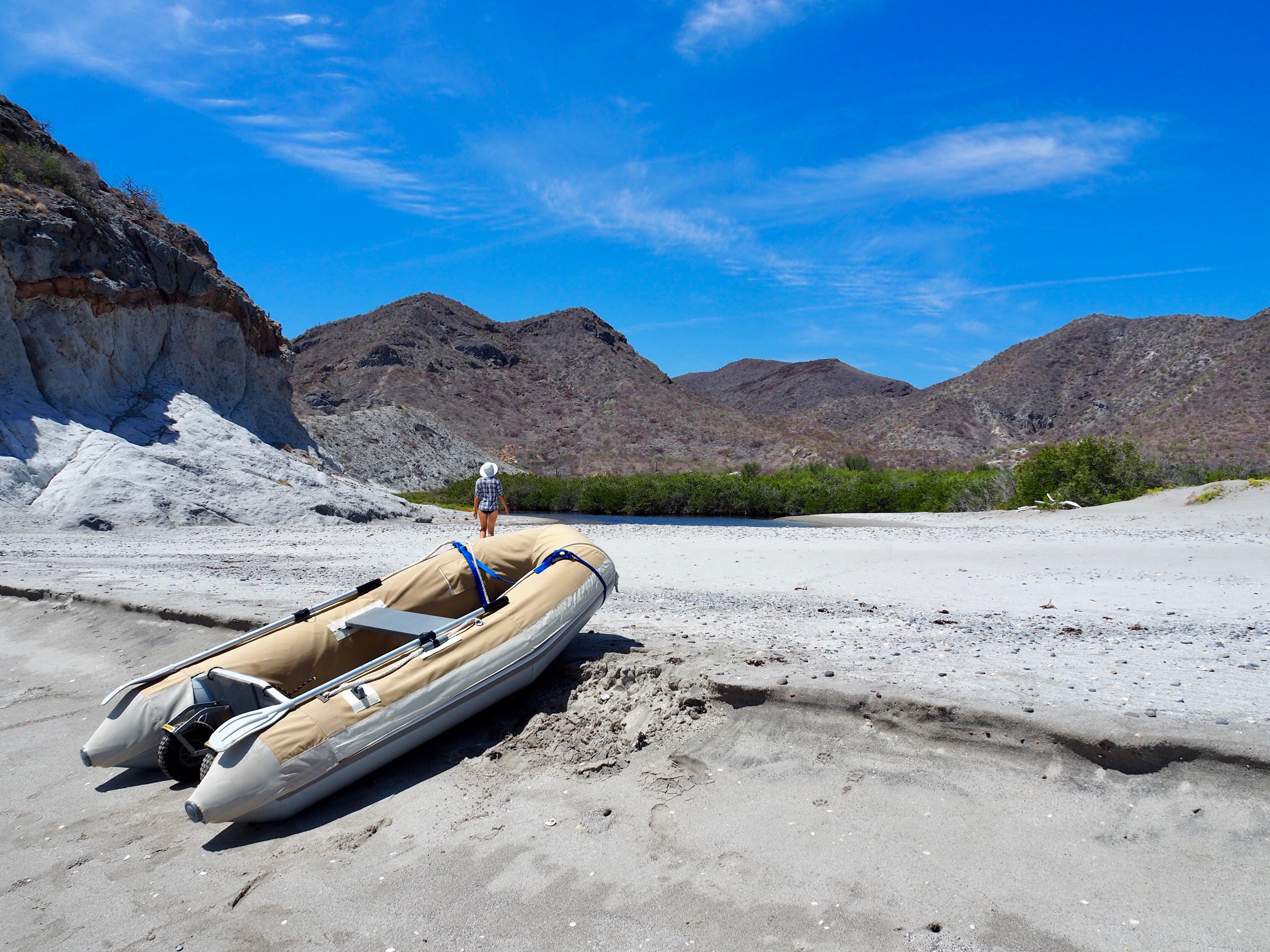 We’re not the first people to explore these shores, but man is it easy to sustain that fantasy.