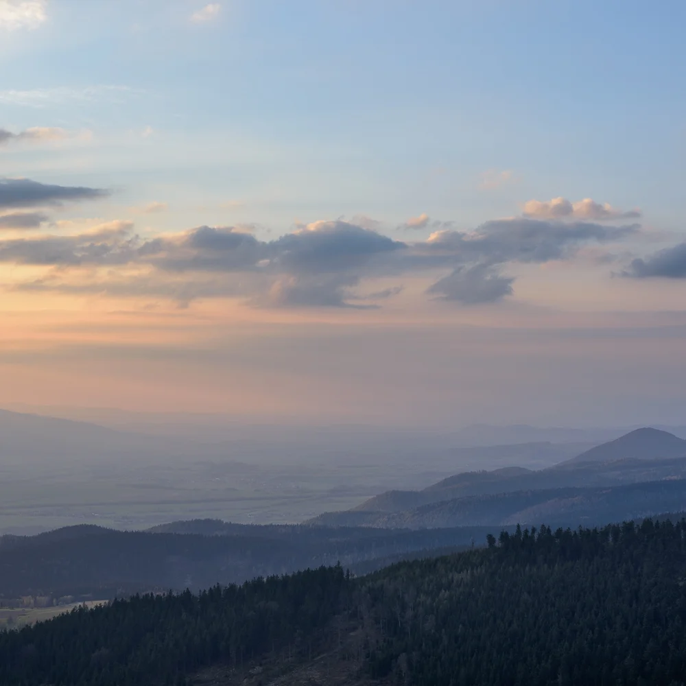 Widok na Kotlinę Kłodzką