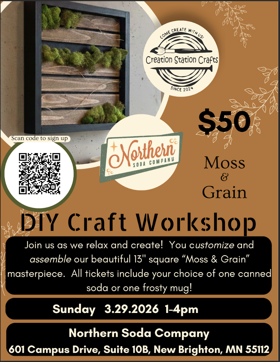 DIY Moss and Grain Masterpiece!!