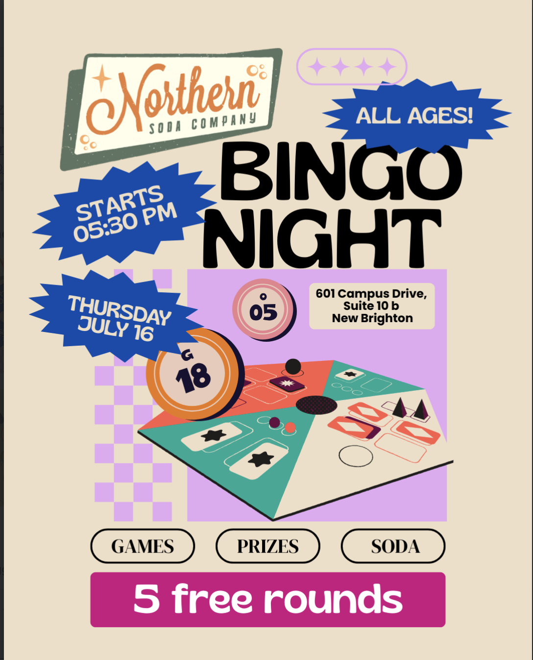 Family-Friendly Bingo Night  (Copy)