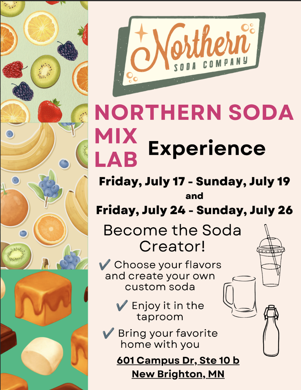 Soda Mix Lab Experience 