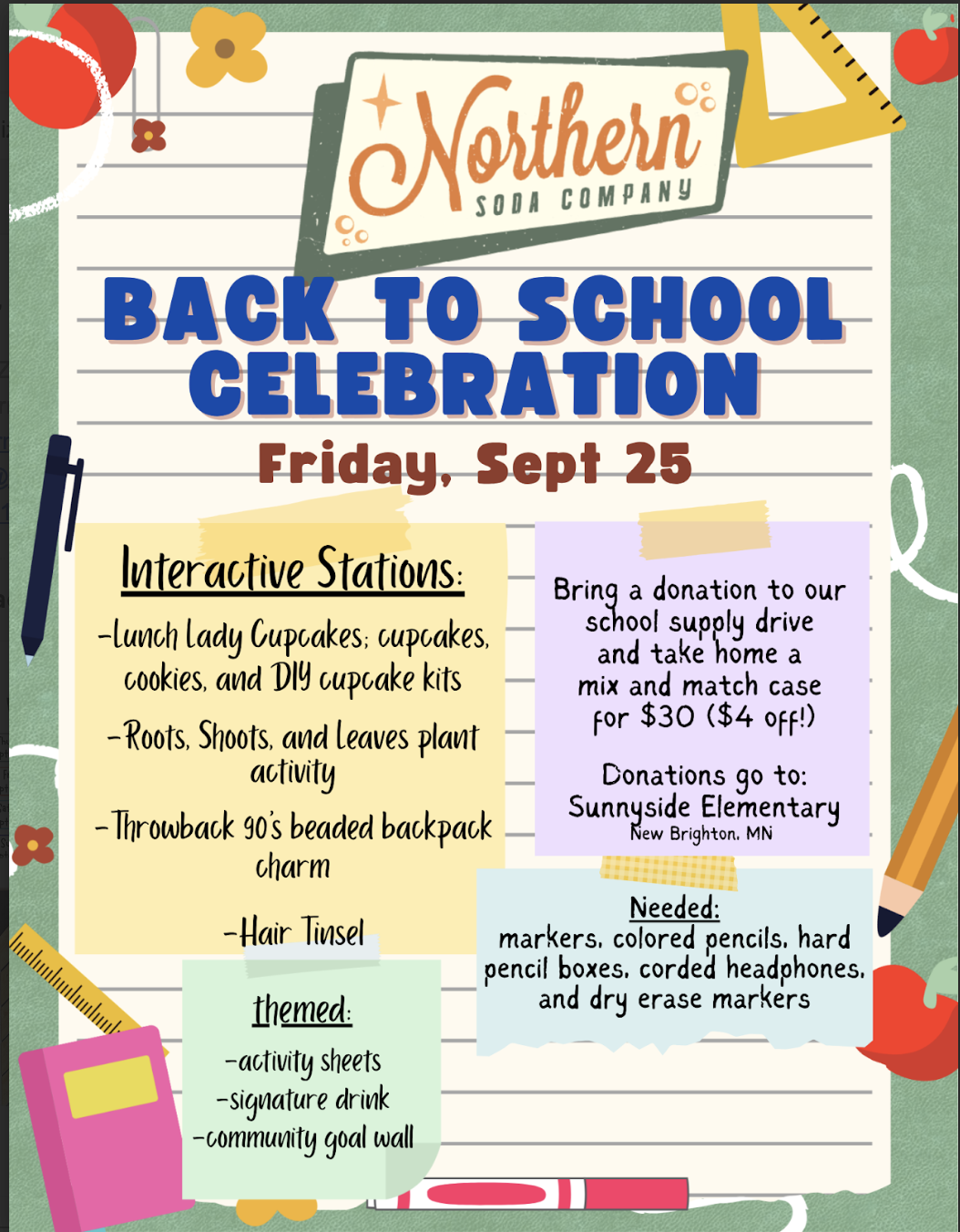Back To School Celebration!