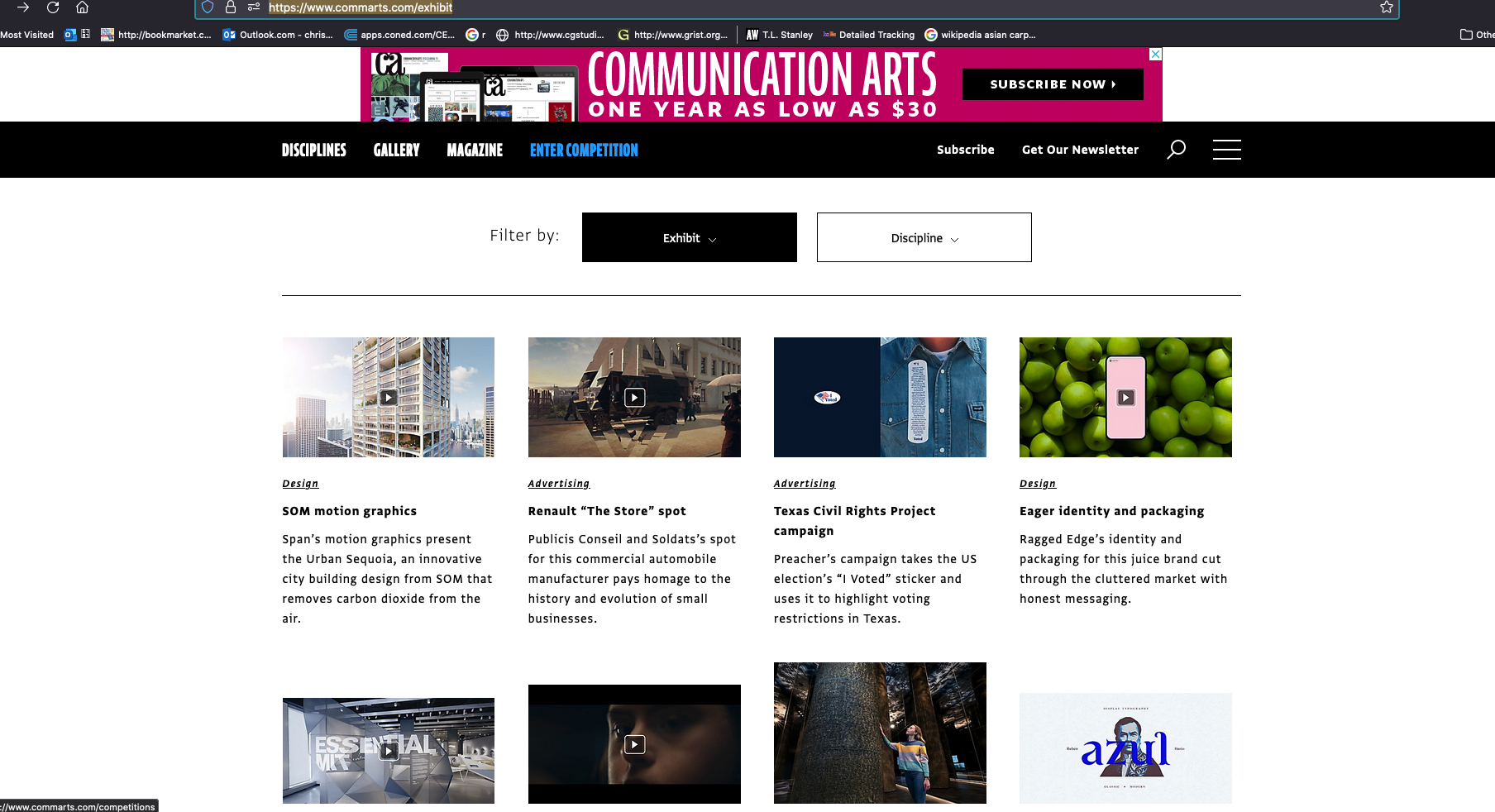 Communication Arts news
