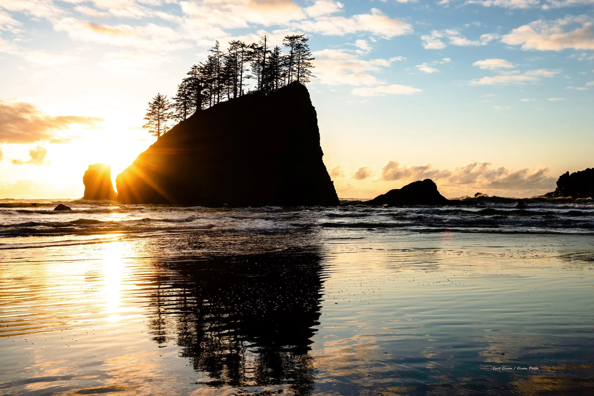 second beach, olympic national park. © given photography 2019