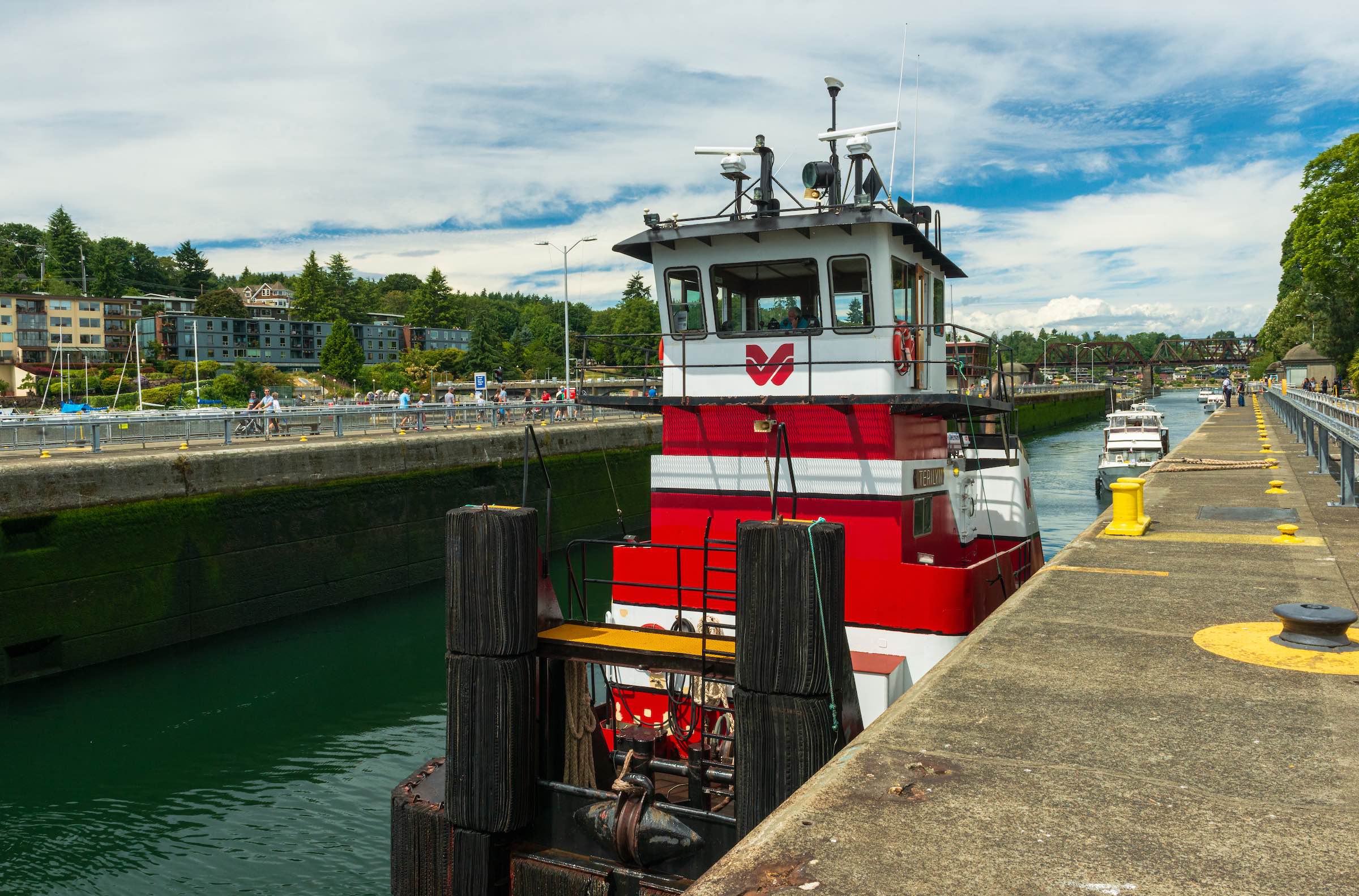 Ballard Locks of Seattle