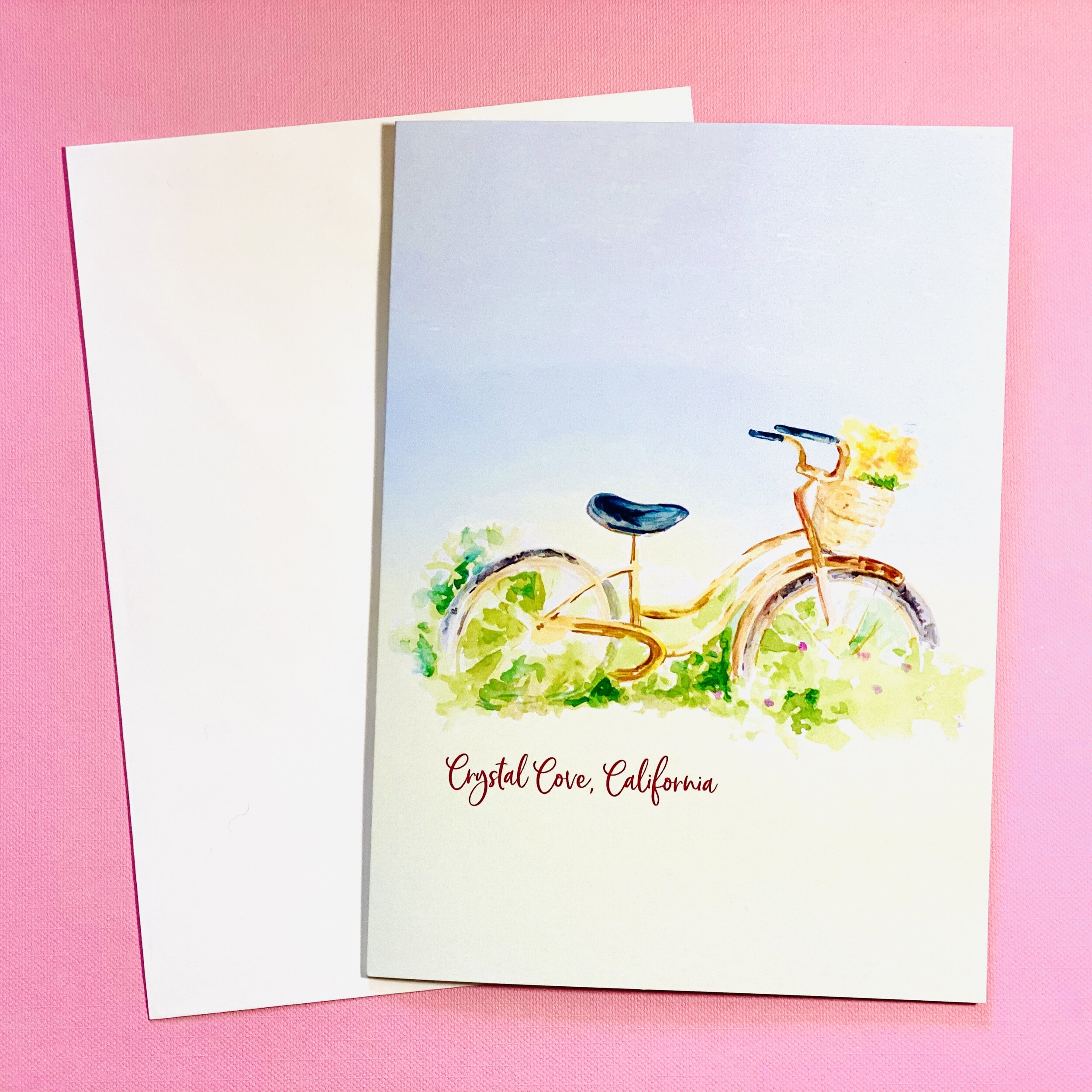 Crystal Cove Blank Greeting Card