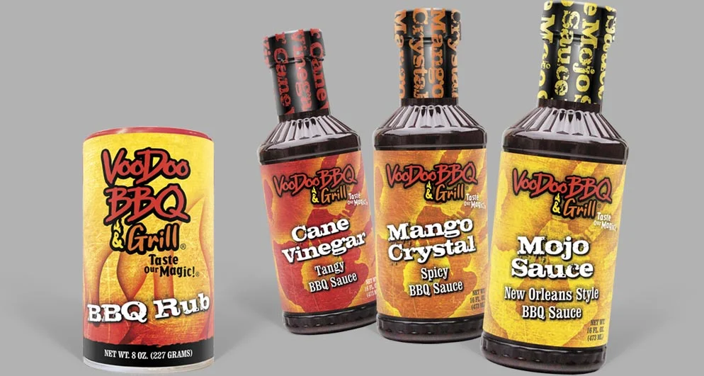 BBQ Sauce & Rub Labels