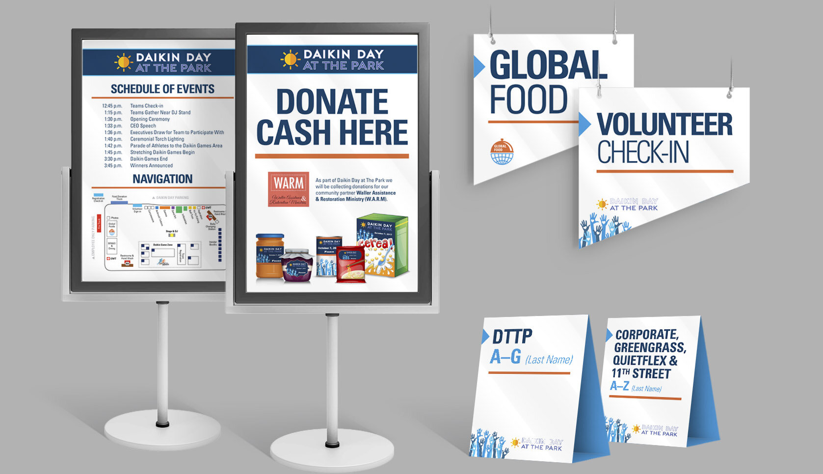 Event Wayfinder Graphics