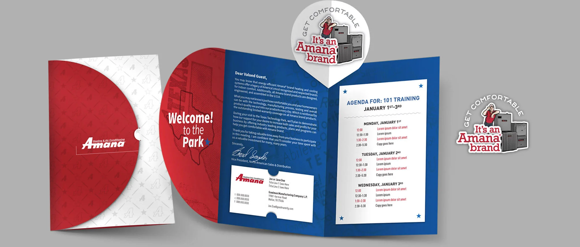 Facility Tour itinerary, visual identity & usage guide