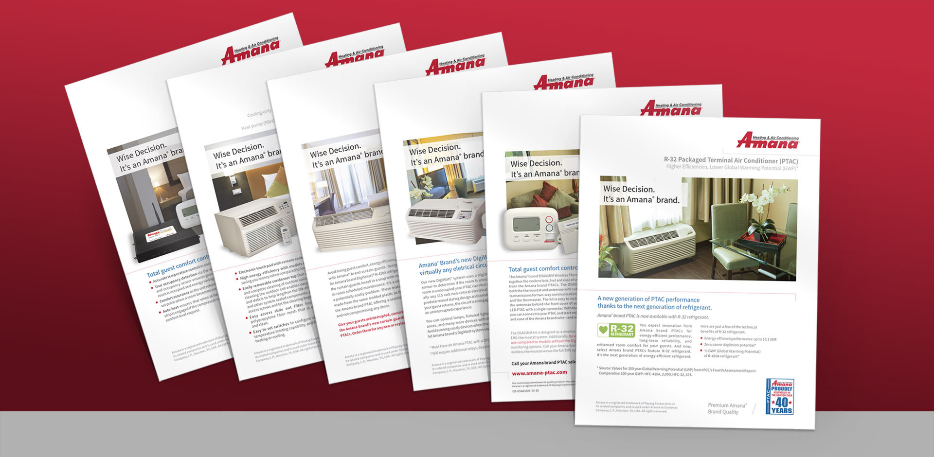 PTAC Product Sheets/Sales Materials