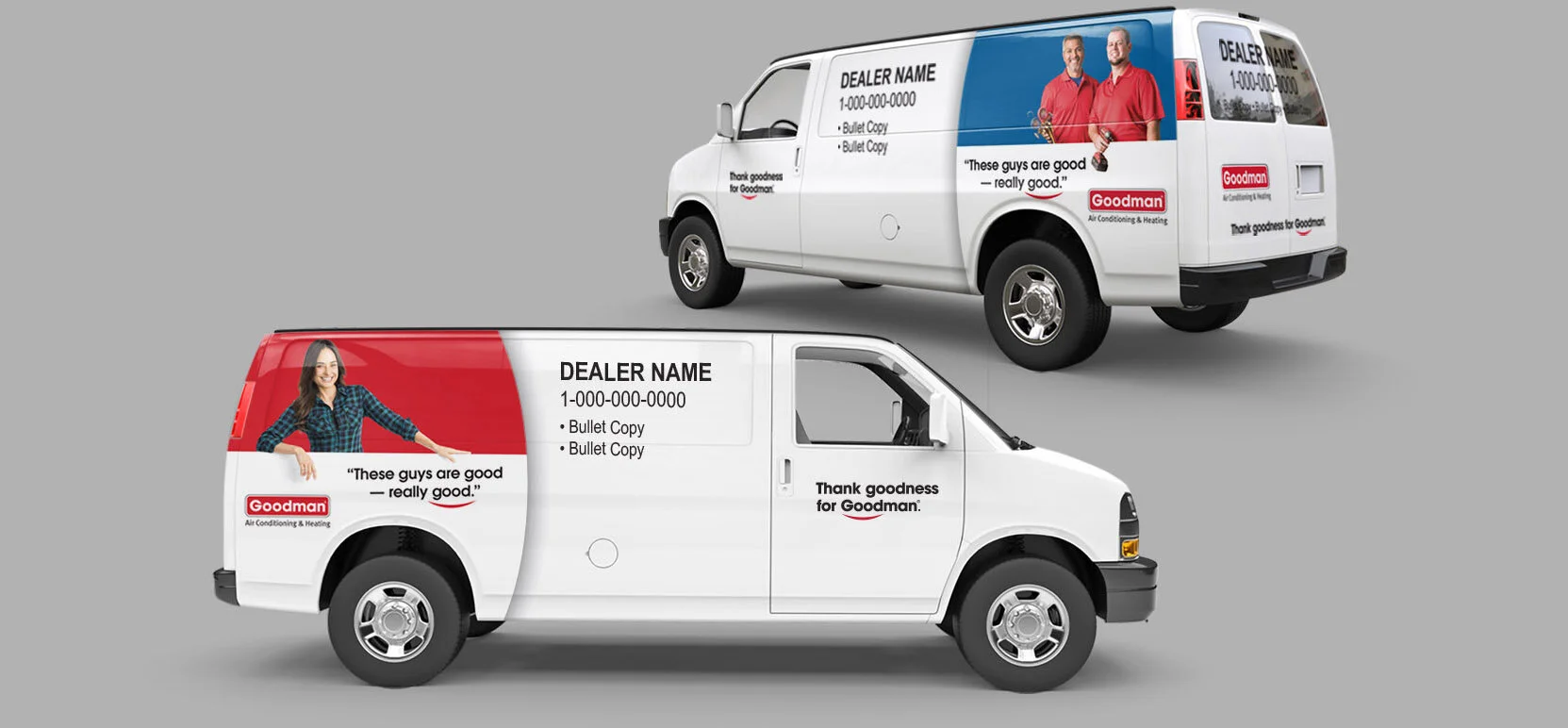Dealer Fleet Graphics templates