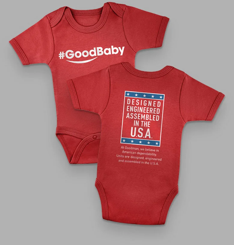 #GoodBaby onesie