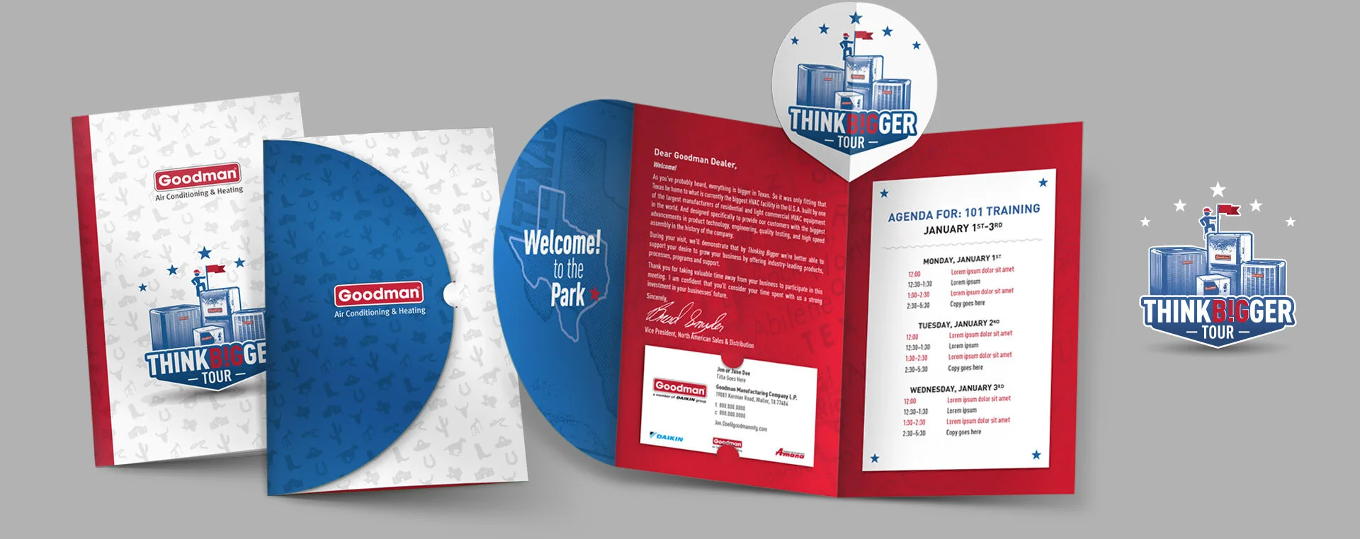 Facility Tour itinerary, visual identity & usage guide