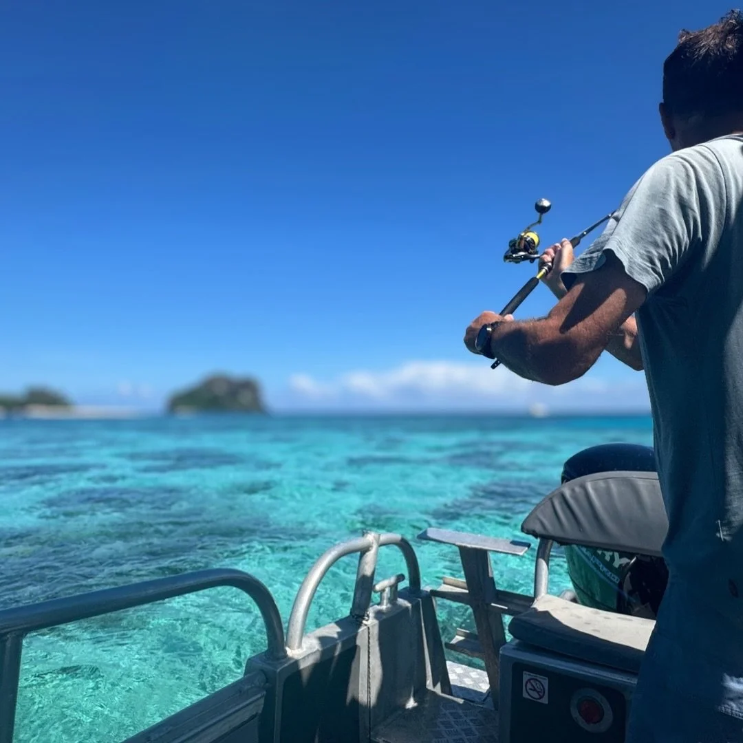 Light Tackle &amp; Popper Fishing - an exhilarating hands-on fishing experience that takes you to breathtaking reefs surrounding picturesque islands.

#fishing #gt #tokoriki #fiji #popperfishing